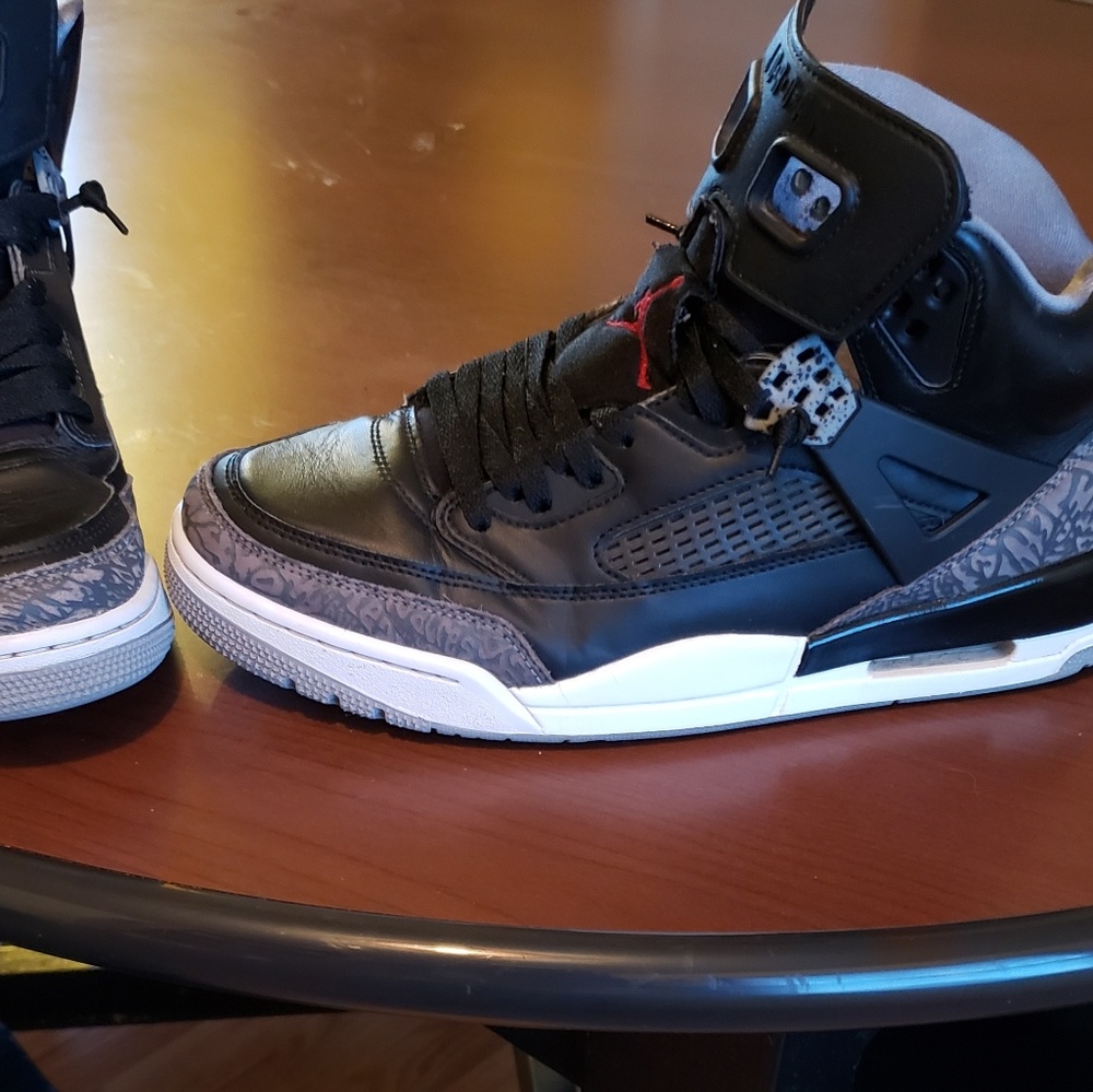 Air jordan spizike black cement 10.5